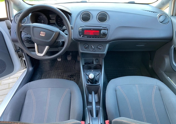 Seat Ibiza cena 16999 przebieg: 118368, rok produkcji 2011 z Nysa małe 352